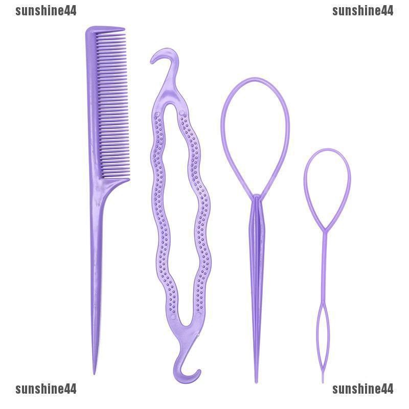 [Mã FAMARAL1 giảm 10K đơn 50K]sét 4 dụng cụ búi tóc thần thánh