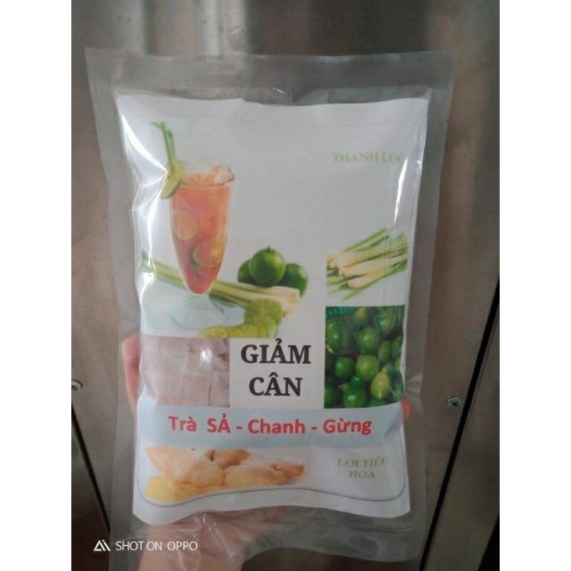 trà chanh xả gừng