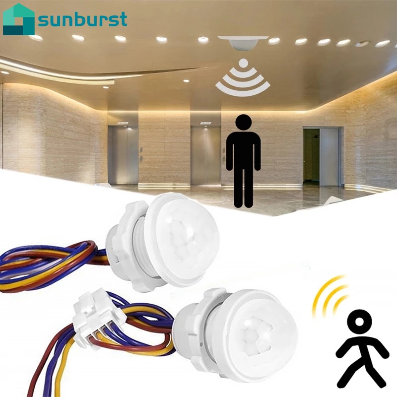 Công Tắc Cảm Biến Hồng Ngoại Tự Động Có Đèn LED