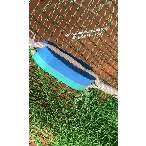 LƯỚI VÉT DÙ 10m cao 2m, Mắt lưới 3,5 cm, Túi 5m_Hàng Chất Lượng Cao Độ bền 4-5 năm