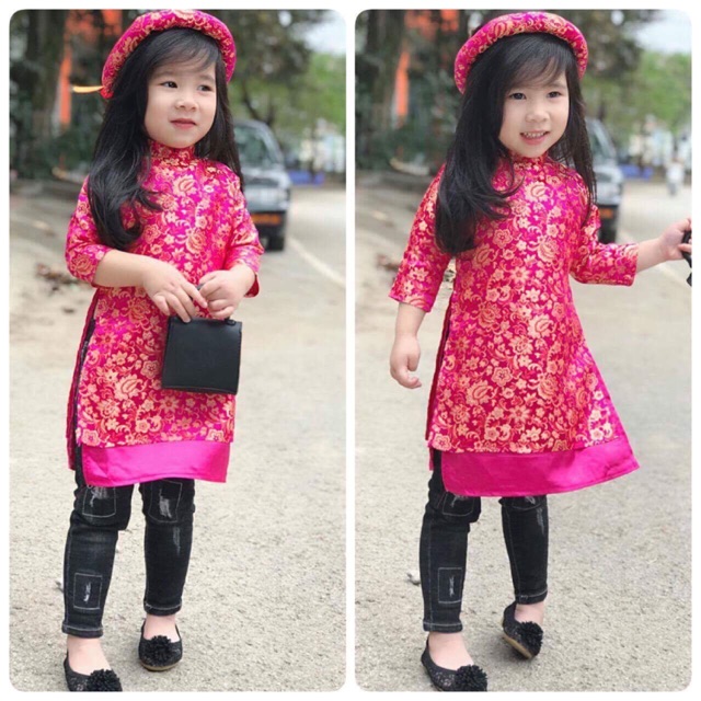 Áo dài cách tân bé
