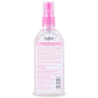 xịt chống muỗi soffel hương hoa