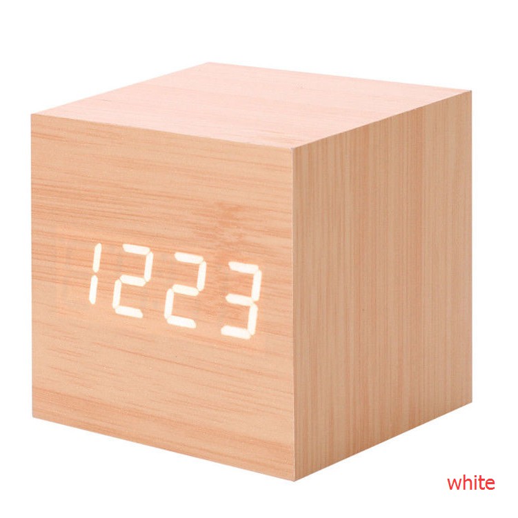Đồng hồ báo thức để bàn có đèn LED kĩ thuật số