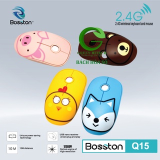 Mouse không dây Wireless Bosston Q15