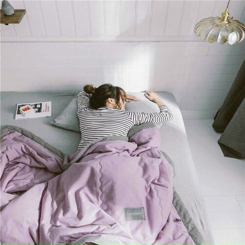 Chăn hè thu cotton zara home, chăn đũi đẹp thoáng mát nhiều màu sắc KD BEDDING Kích thước 2m x 2m3