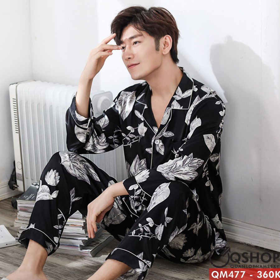 Bộ đồ pijama quần dài, tay dài QSHOP QM477