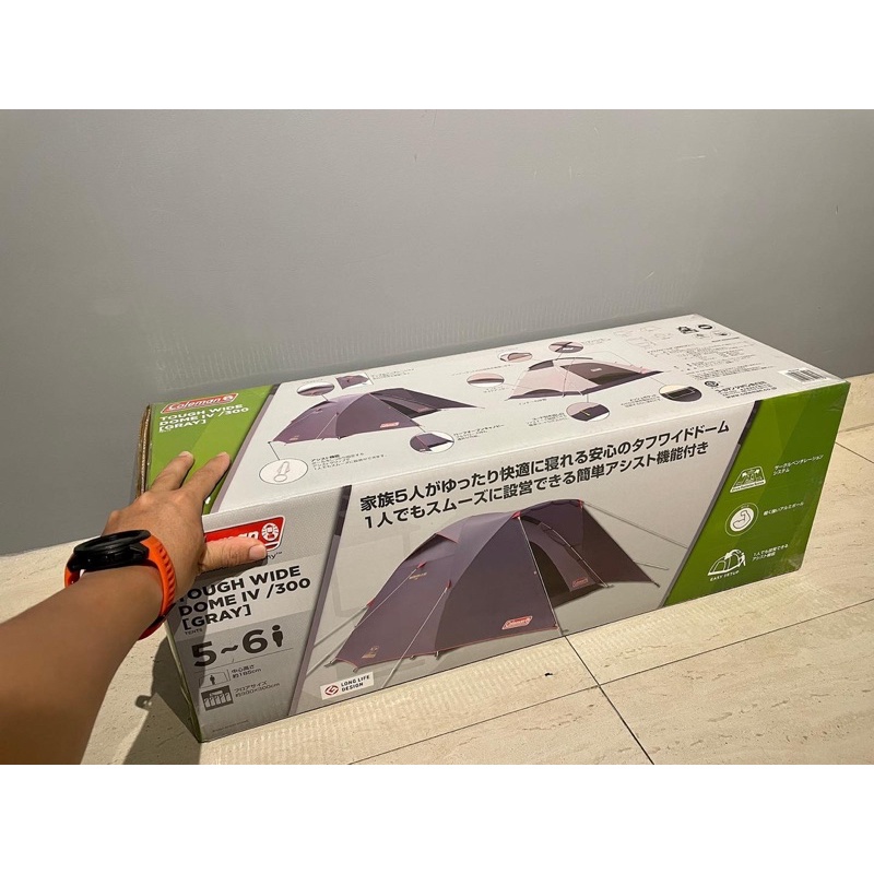 Phiên bản giới hạn, Lều cao cấp, màu sắc hiếm Coleman Tough Wide Dome IV/300 Gray A347 Campoutvn | BigBuy360 - bigbuy360.vn
