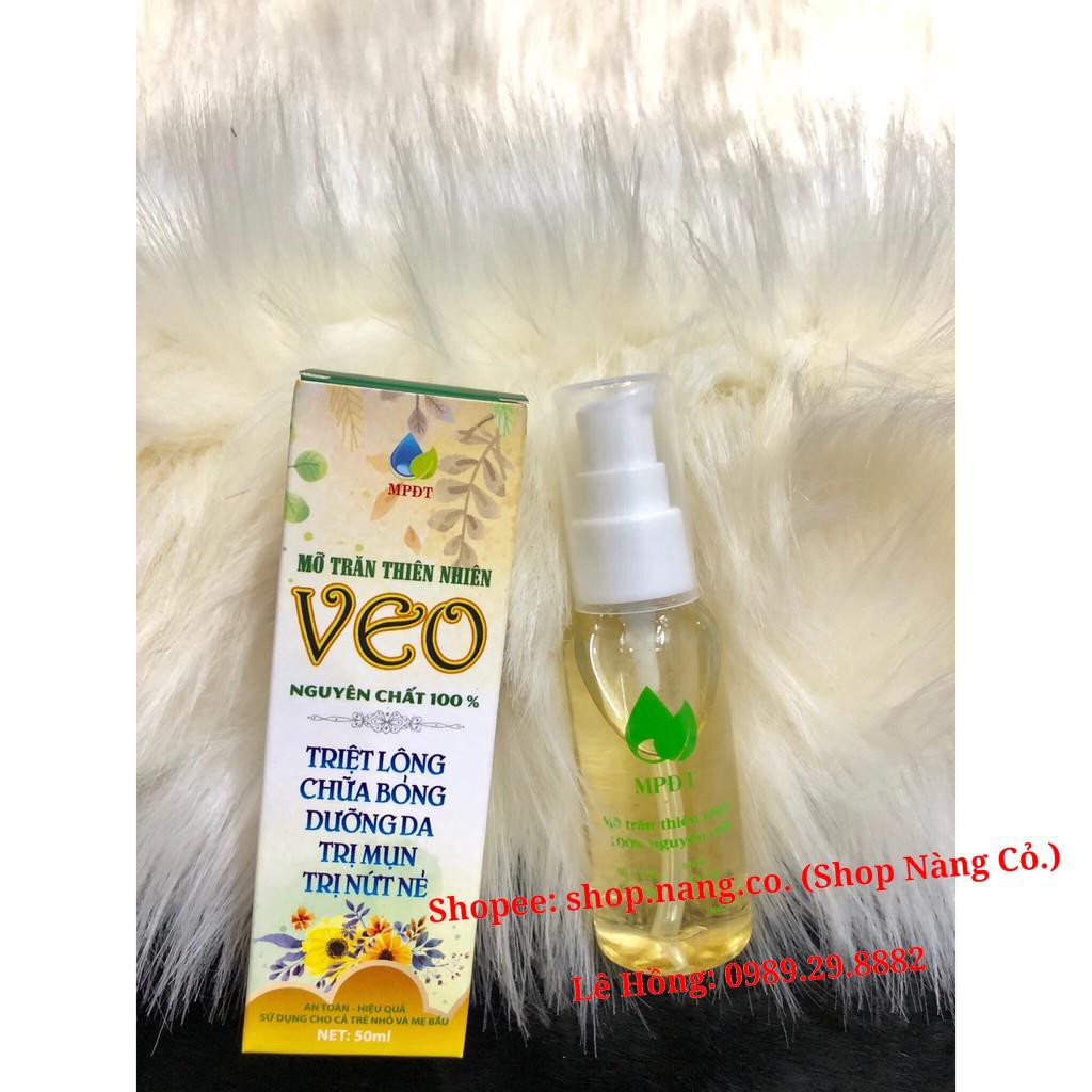 [100% Chính Hãng] Phân loại Combo Triệt Lông Vĩnh Viễn Veo (Mỡ trăn Nguyên chất) (Wax tẩy lông + tặng giấy wax + que) | BigBuy360 - bigbuy360.vn