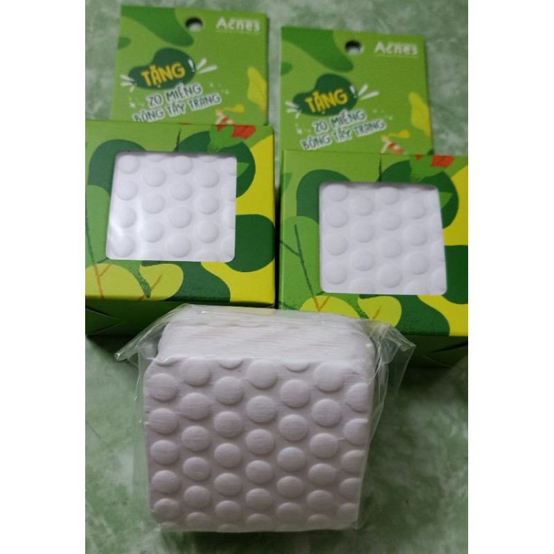 (20 MIẾNG) Bông tẩy trang Acnes mềm mịn.