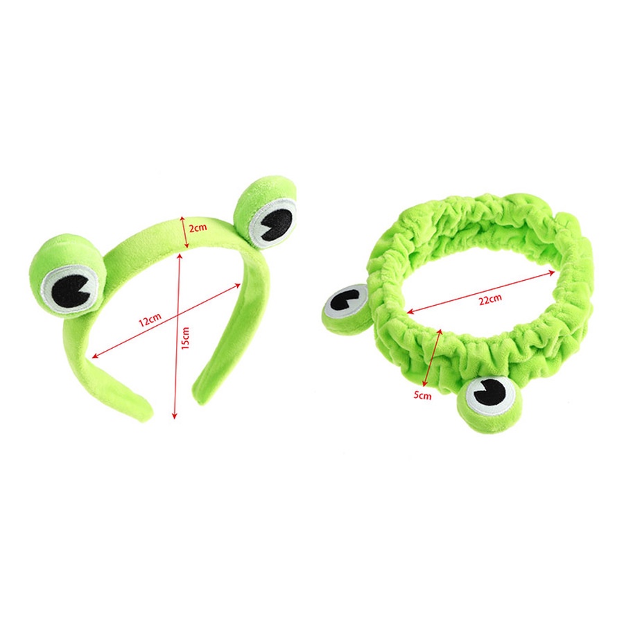 Băng đô cài tóc thiết kế hình chú ếch dễ thương cho bé gái