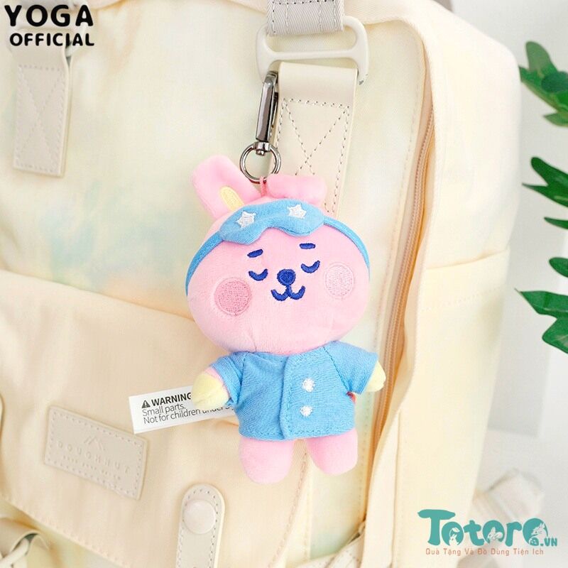 Thú Bông và móc khóa bông BT21 mặc đồ ngủ