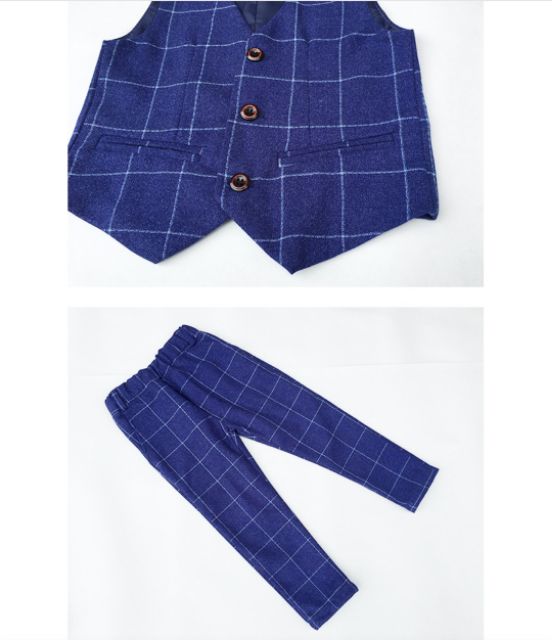 Bộ vest bé trai