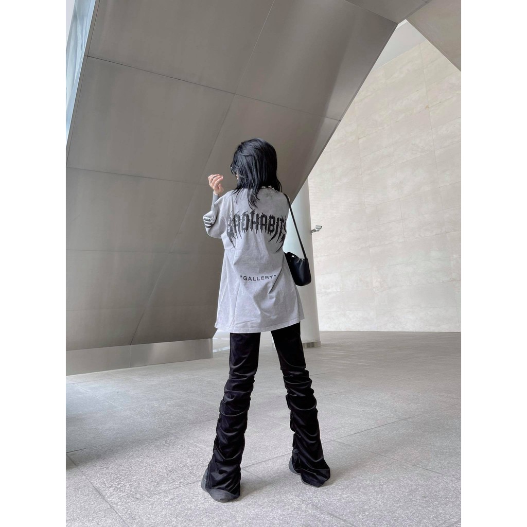 Áo Thun Unisex Bad Habits Label Washed 100% Cotton - Local Brand Chính Hãng | BigBuy360 - bigbuy360.vn