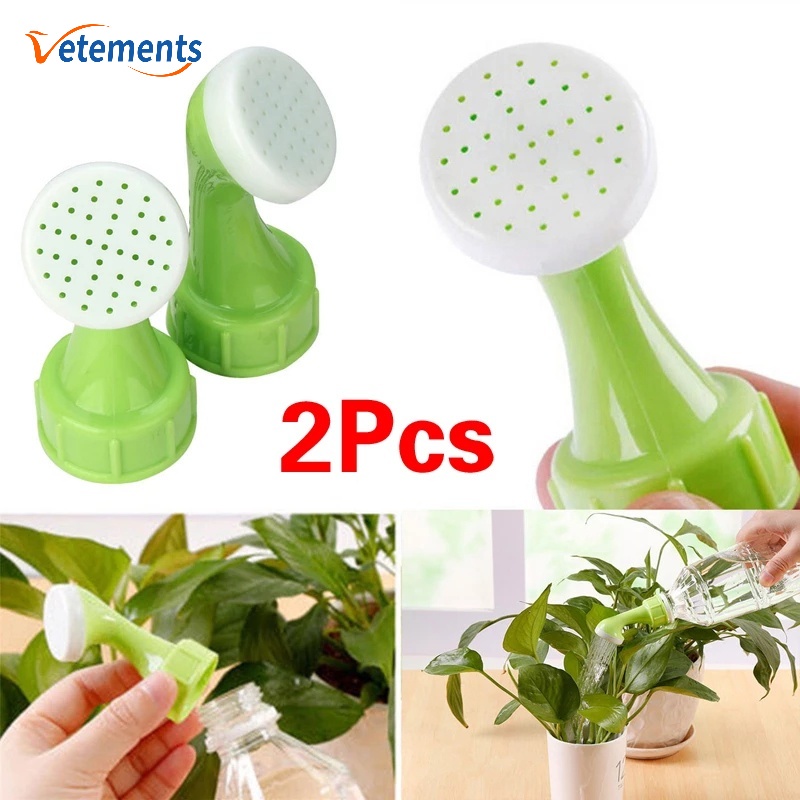 Bộ 2 Đầu Vòi Tưới Nước Bằng Nhựa Cỡ Nhỏ Tiện Dụng Cho Sân Vườn