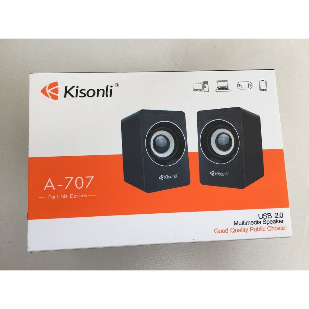 Loa 2.0 Kisonli A-707. Vi Tính Quốc Duy