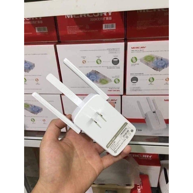 [Sỉ] BỘ KÍCH SÓNG WIFI 3 RÂU MERCURY MỚI | BigBuy360 - bigbuy360.vn