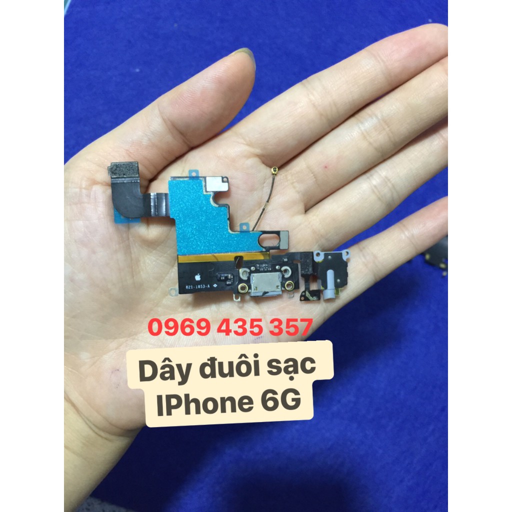 Dây đuôi sạc Iphone 6 zin máy