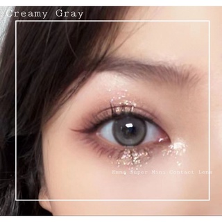 🌸 Kính Áp Tròng Creamy Gray - Lens xám giãn tròng tây lên mắt baby 🌸 Emma Super Mini Contact Lens 🌸