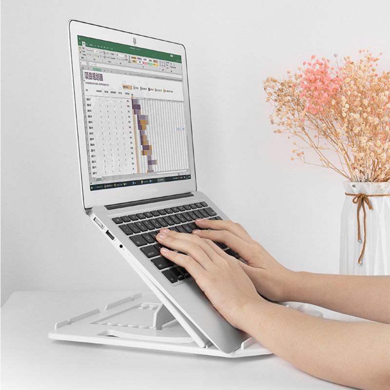 Giá Đỡ Laptop Chống Trượt Có Thể Điều Chỉnh Tiện Dụng