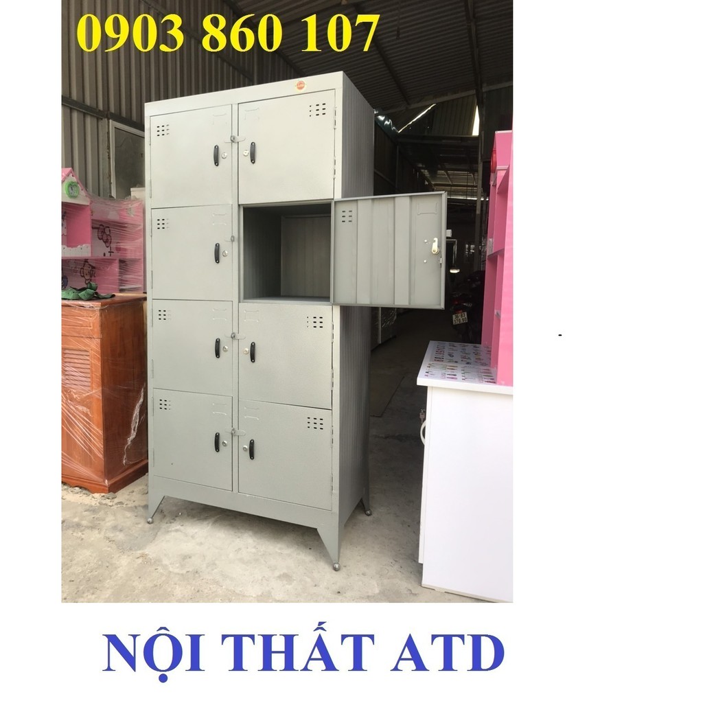 Tủ hồ sơ sắt văn phòng - tủ locker sắt nhiều ngăn có khóa- tủ hồ sơ dày dặn giá rẻ