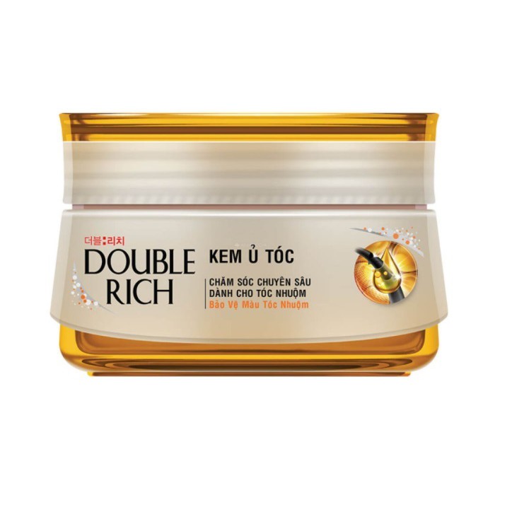 Kem ủ tóc Double Rich dưỡng tóc khỏe mượt 150gr