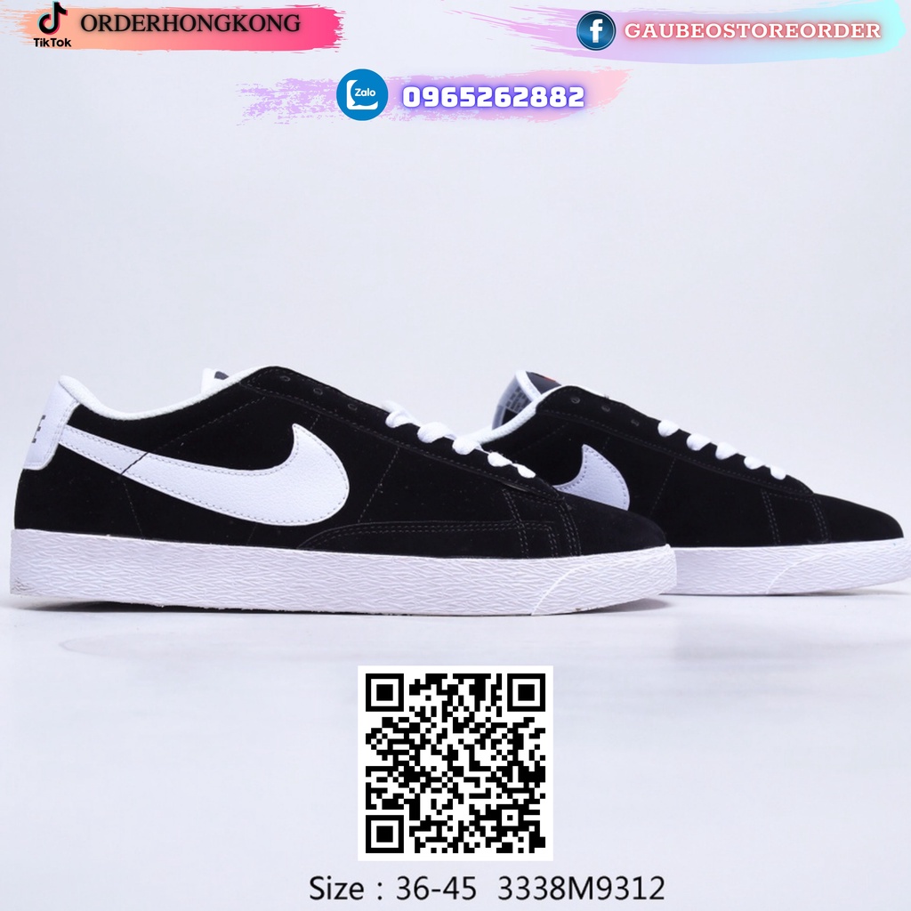 488060 003 M9312 Nhận Order Hỗ Trợ Free Ship Giày 1:1 Sneaker ***Nike Blazer low
