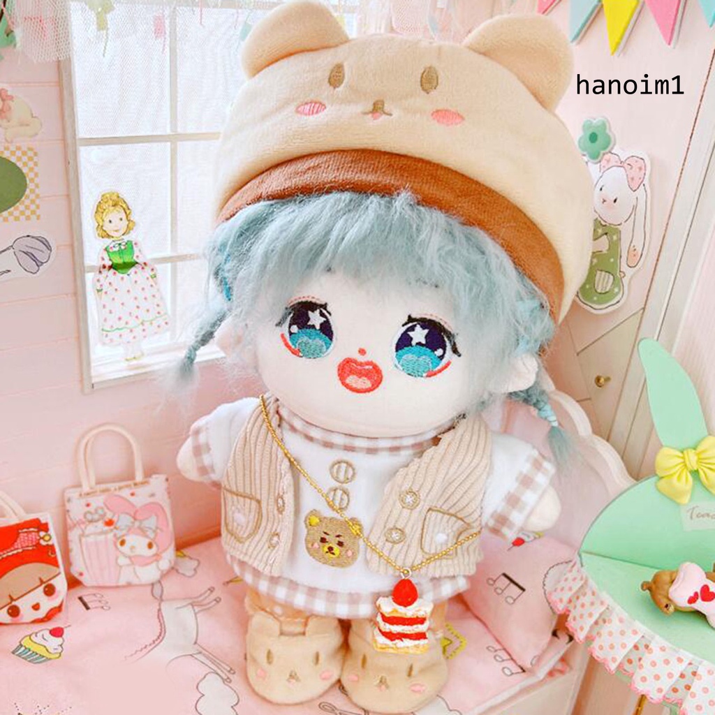 Hvw_túi Xách Gấu Bông Quần Búp Bê Bằng Vải Dễ Phối Đồ Cho Trẻ Em