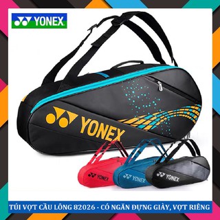 [Ưu đãi] Túi vợt cầu lông thể thao Yonex 82026CR vàng chuyên dụng, thiết kế rộng rãi, mẫu mã đa dạng