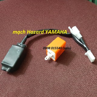 Mạch hazard tích hợp xi nhan zin yamaha + chớp điện tử 12v