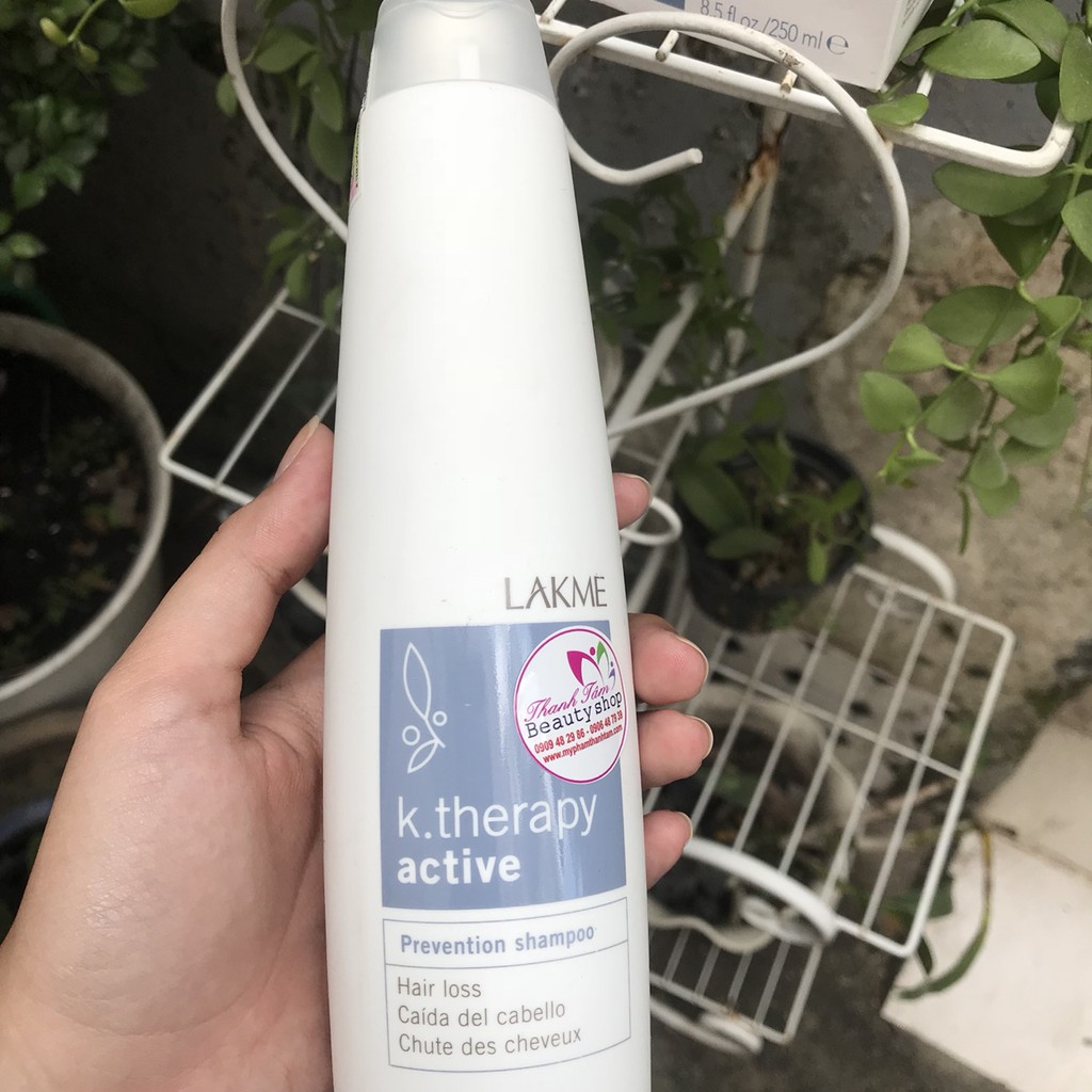 Dầu gội chống rụng Lakme K.therapy Active Prevention Shampoo 1000ml ( Tây Ban Nha)