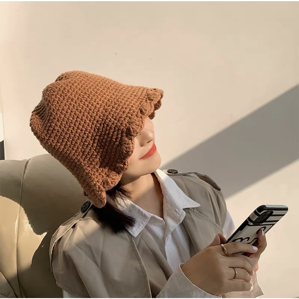 Mũ đan móc bucket - Innovation Accessories