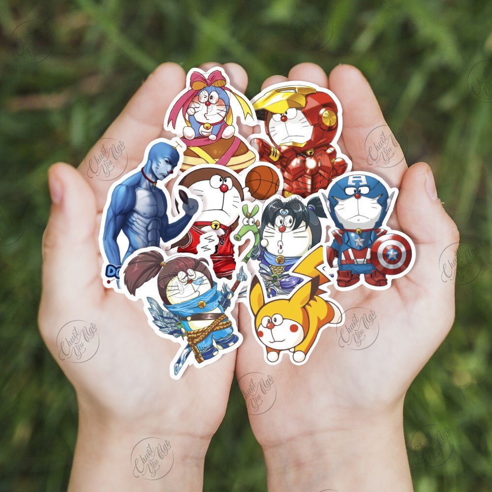 Bộ 25/40 sticker chủ đề Bun Bánh Bao biểu cảm ngộ nghĩnh trên mạng xã hội chống nước dán điện thoại, laptop, xe đạp NT19