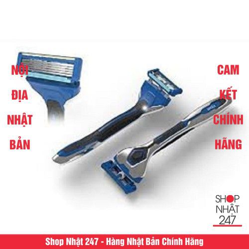 [Hỏa Tốc HN] Dao cạo râu 5 lưỡi kép KAI Nội địa Nhật Bản