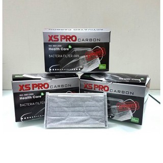 Khẩu trang y tế cao cấp 4 lớp XS PRO than hoạt tính