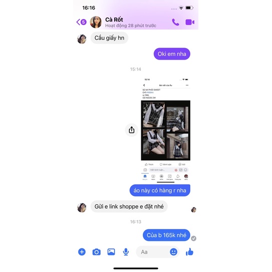 combo shopee cà rốt