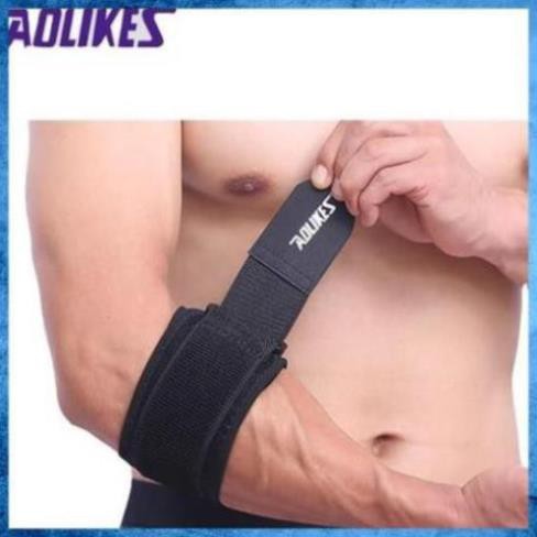 Đai khuỷu tay Aolikes al 7947 băng quấn bảo vệ bắp cánh tay bó ống thể thao gym yoga bóng bàn rổ tennis cầu lông