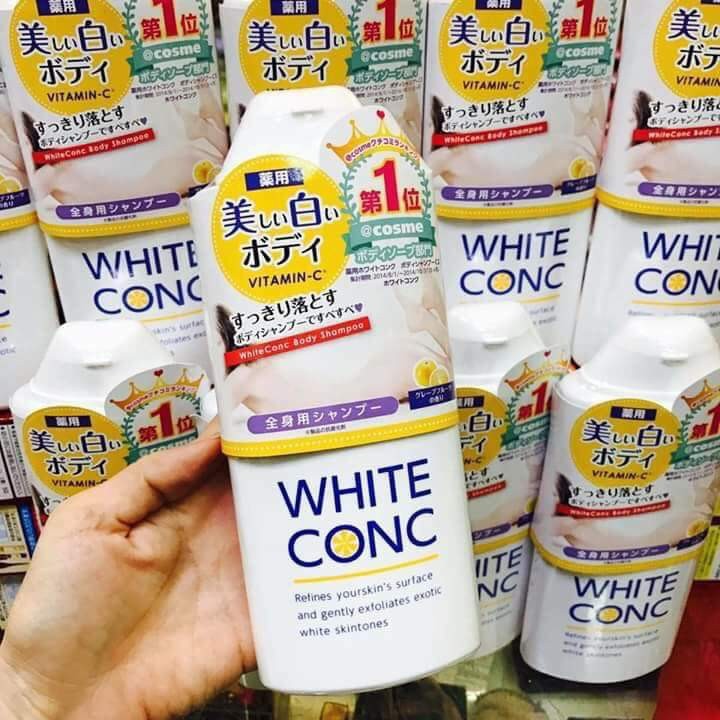 Sữa tắm trắng da White Conc Body Vitamin C 360ml