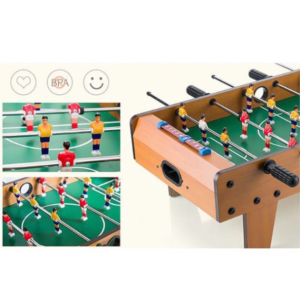 Đồ chơi bàn bi lắc bóng đá bằng gỗ 50cm*25cm*16cm (1326BBL)