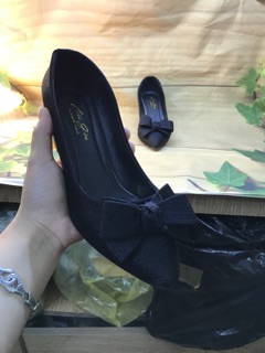 GIÀY NỮ CAO GÓT NƠ ẤU( FROM TO 1 SIZE)