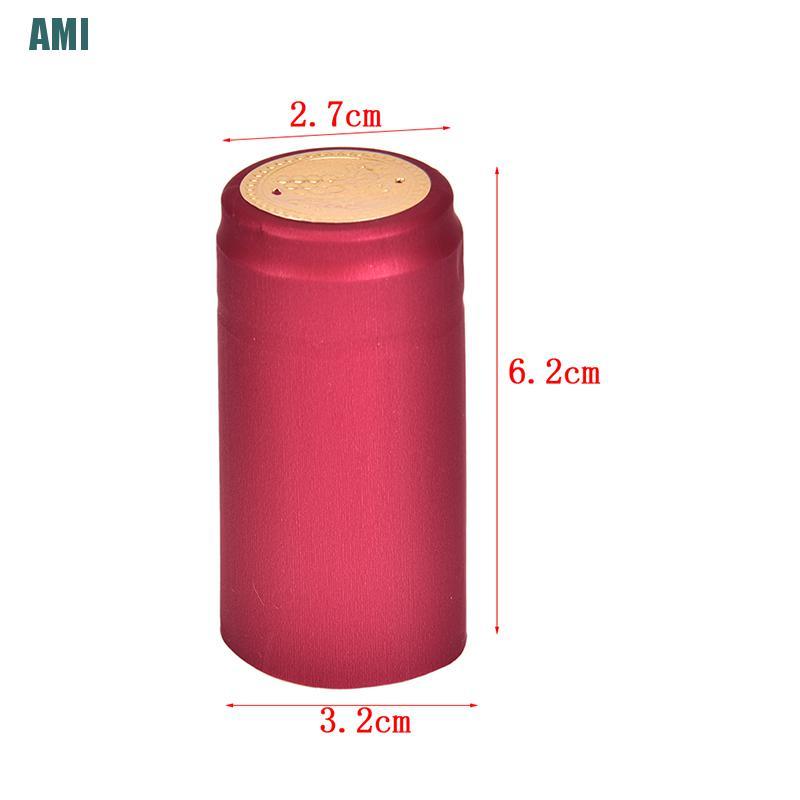 Set 10 Nắp Nhựa Bọc Chai Rượu Vang Tiện Lợi