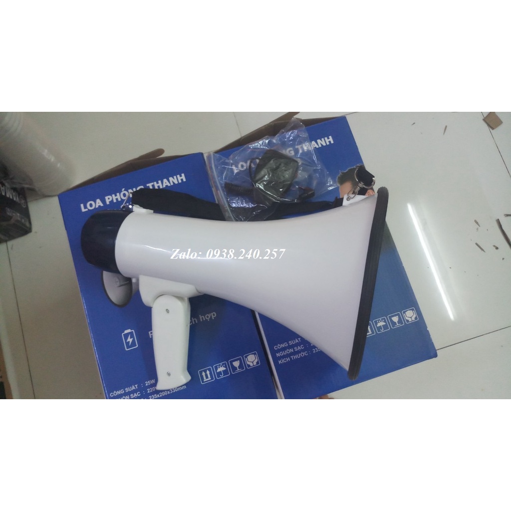 Loa phóng thanh cầm tay công suất lớn sunrise SH7S, SH9S, SH11B, loa 118L có mp3, usb, thẻ nhớ, có còi hú báo động