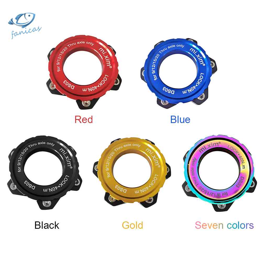 Bộ Chuyển Đổi Khóa Đĩa Phanh Trung Tâm 6 Lỗ Cho Xe Đạp