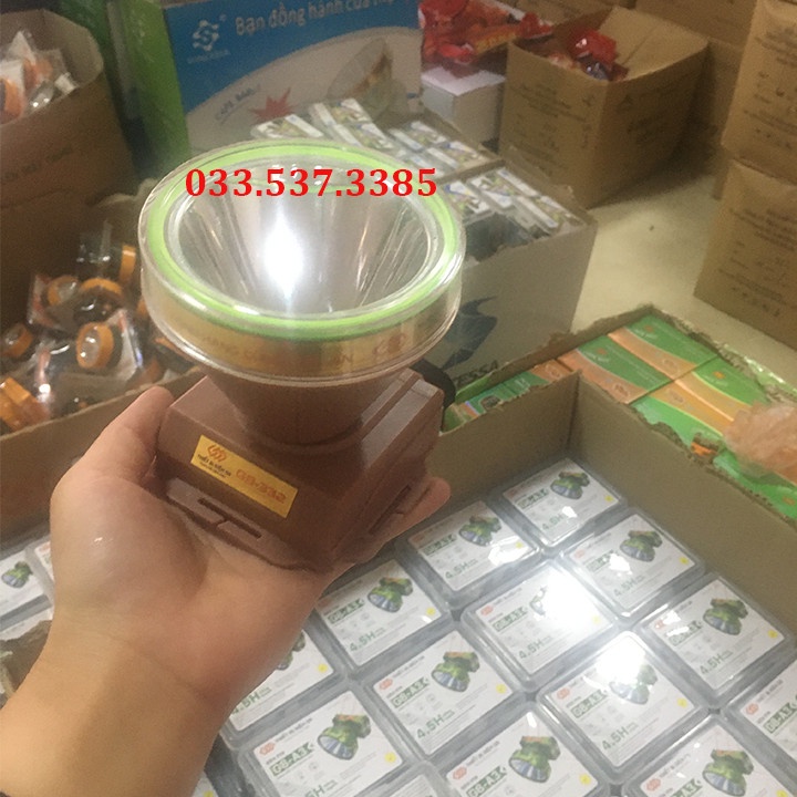 Đèn pin đội đầu, đèn bin siêu sáng G8 - 332 nhỏ gọn, bền đẹp