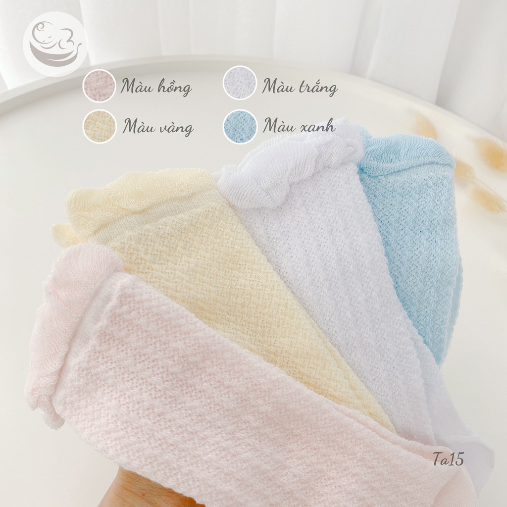 TA15 Tất dài 4 màu lựa chọn nhẹ nhàng cho bé của Mama Ơi - Thời trang cho bé