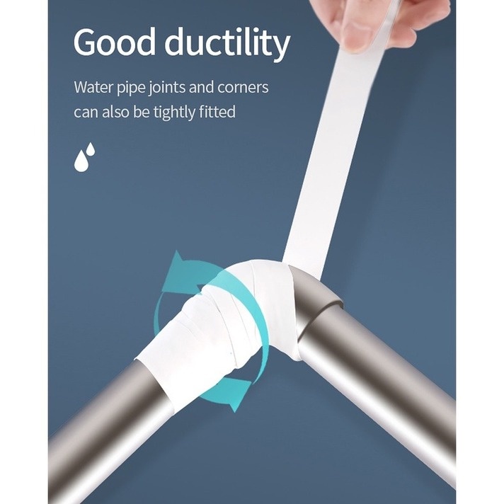 Băng Keo Cao Su Silicon Màu Đen Siêu Dính Chống Thấm Nước Tiện Dụng