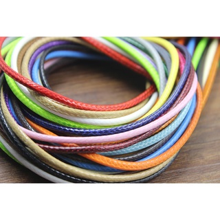 Dây sáp 1mm tết vòng nhiều màu, QNshop - Nguyên liệu Handmade
