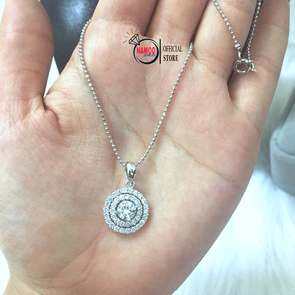 Dây Chuyền Bạc Nữ Lantana V813 Namoo Jewelry