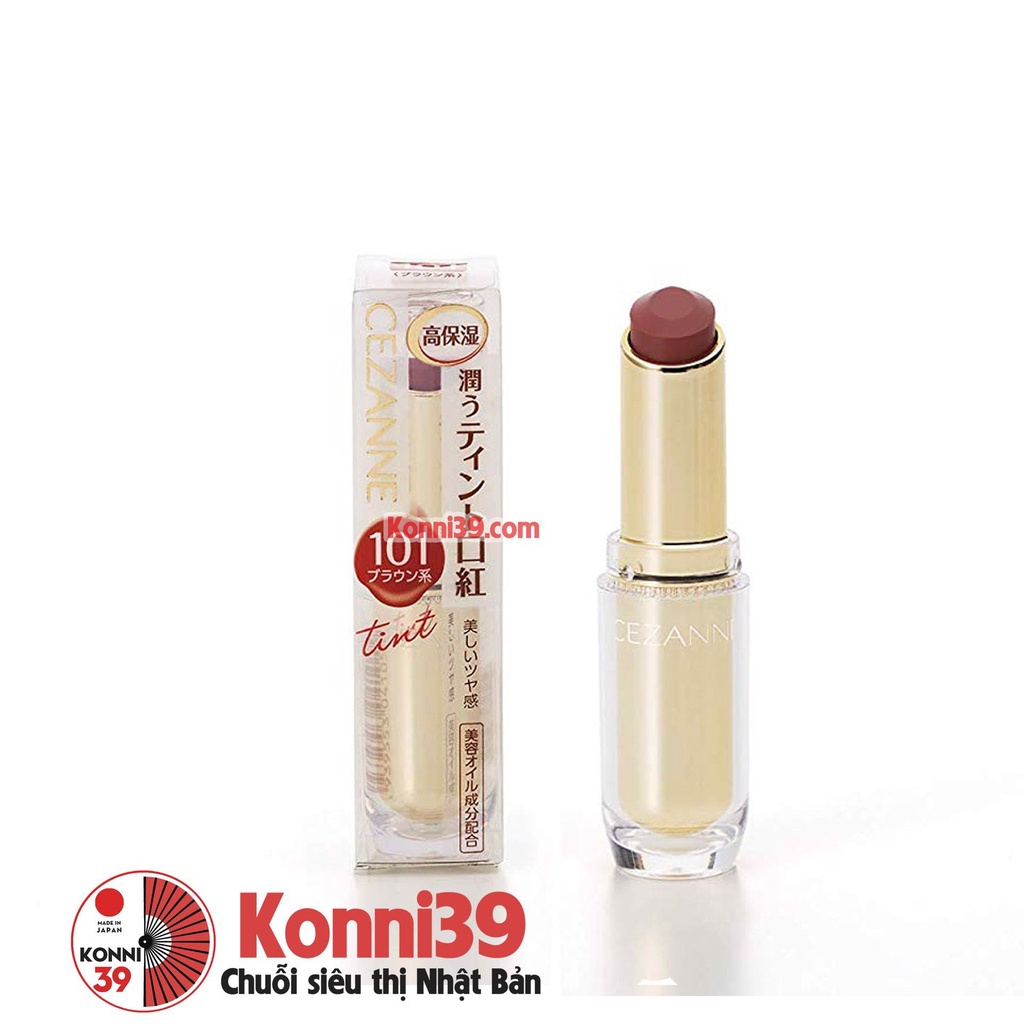 Son môi Cezanna Lasting Gloss Lip bản tint lì thỏi 3.2g