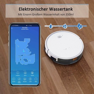 Máy hút bụi lau nhà Probot Tesvor 990 Google Alexa