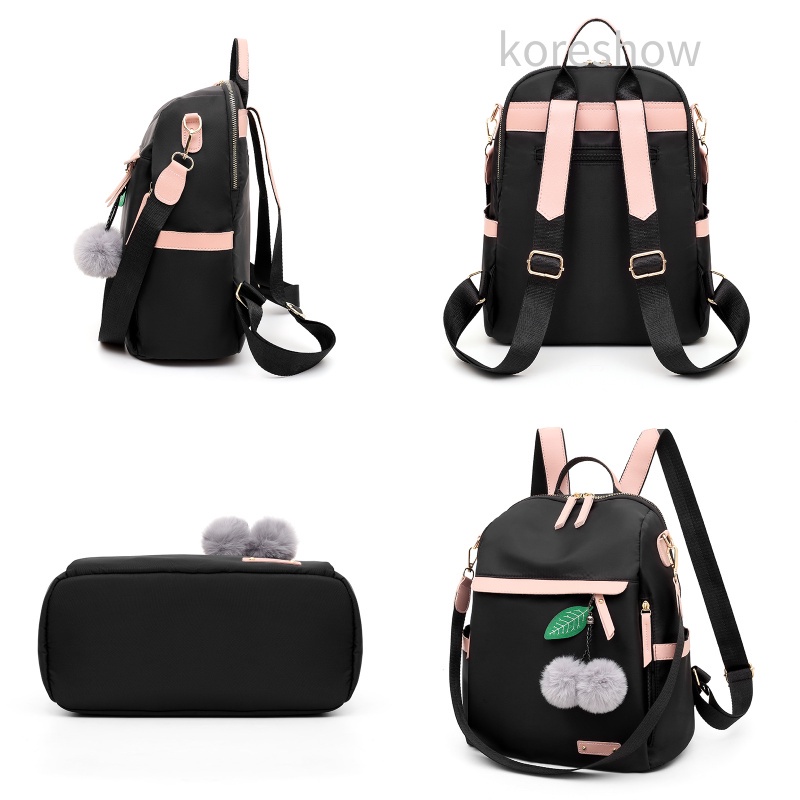 Ba Lô Thời Trang Chống Nước Chống Trộm Phong Cách Hàn Quốc Cho Nữ